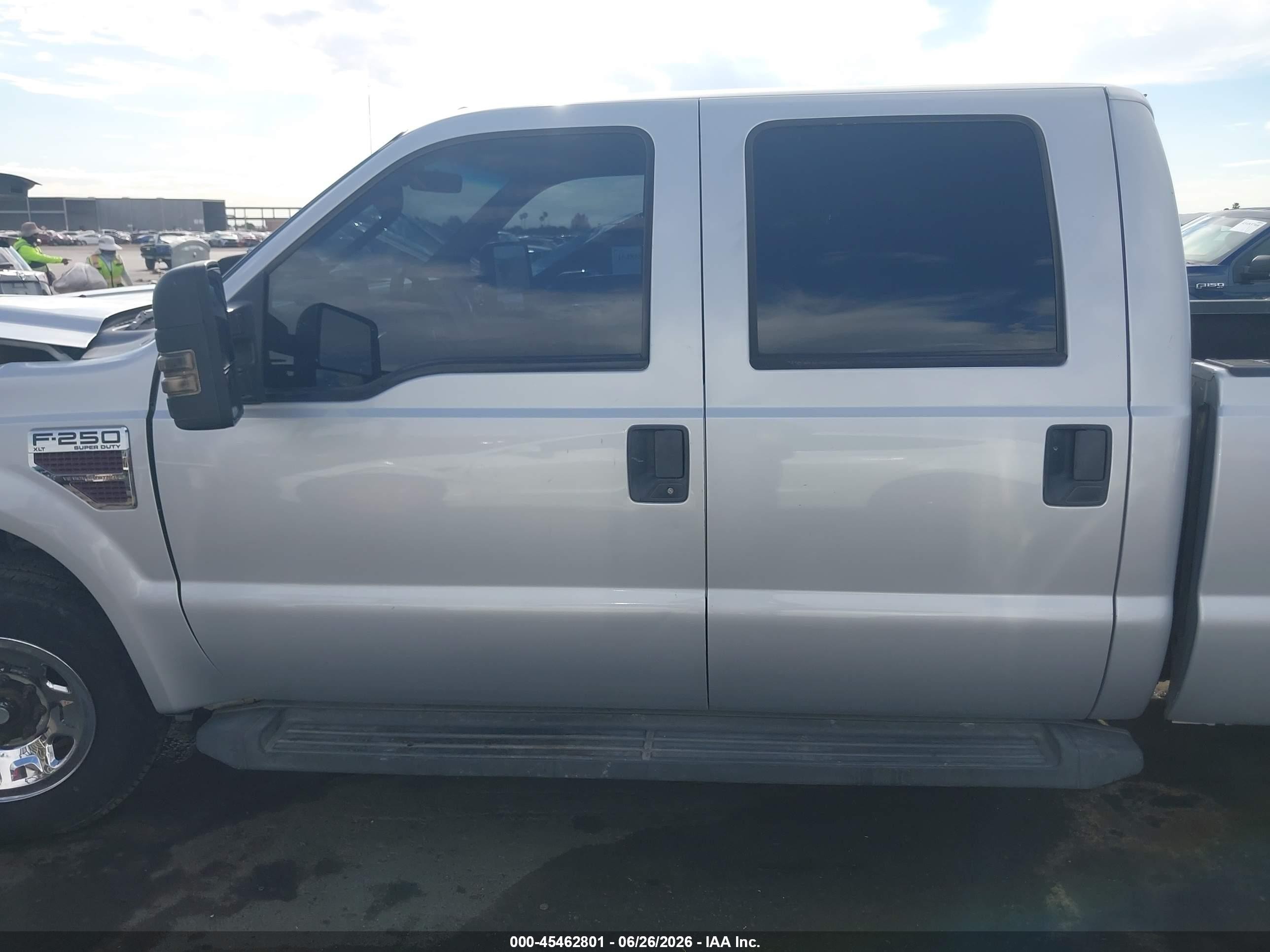 2008 Ford Super Duty F-250 Srw King Ranch/lariat/xl/xlt Silver vin: 1FTSW20R18EC94539