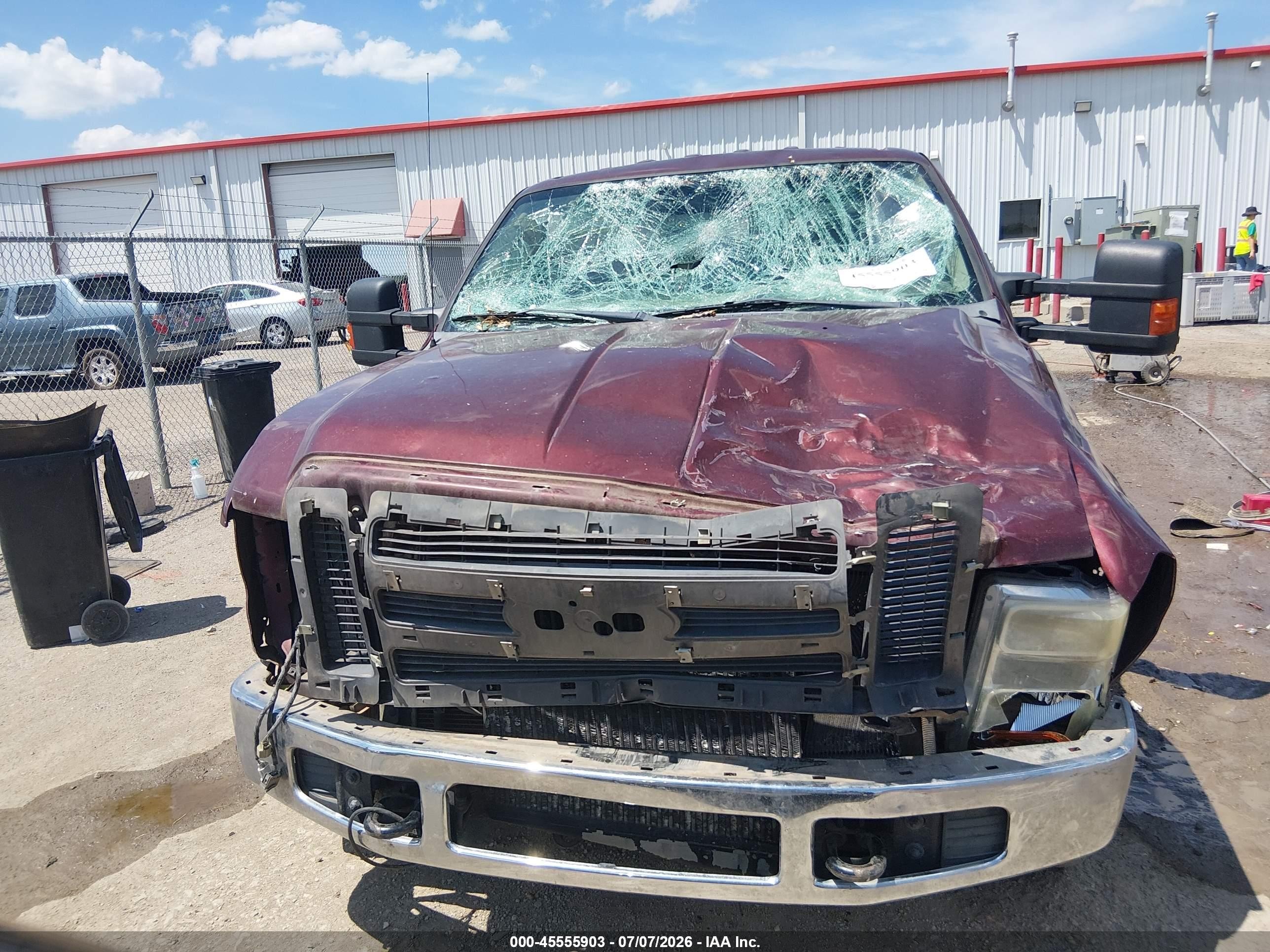 2009 Ford Super Duty F-250 Srw King Ranch/lariat/xl/xlt Maroon vin: 1FTSW20R19EA62427
