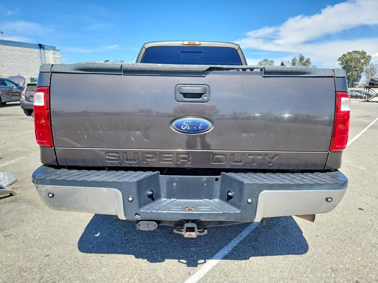 2008 Ford F250 Super Duty Gray vin: 1FTSW20R38EB23808