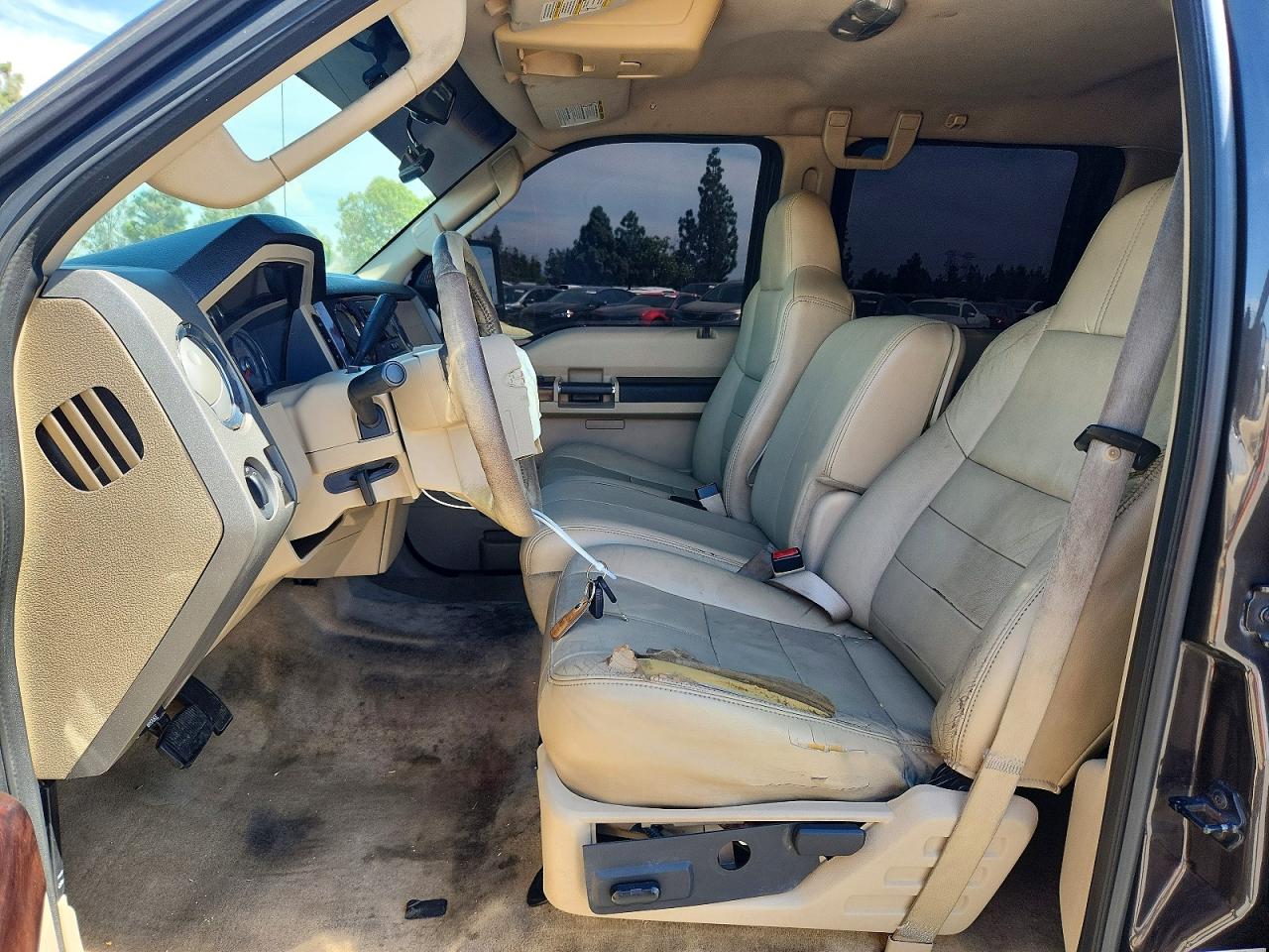 2008 Ford F250 Super Duty Gray vin: 1FTSW20R38EB23808