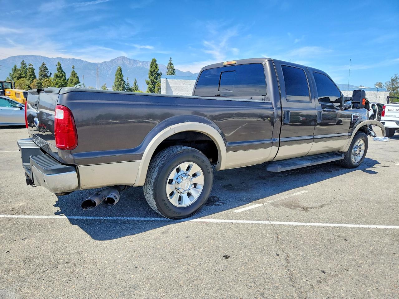2008 Ford F250 Super Duty Gray vin: 1FTSW20R38EB23808