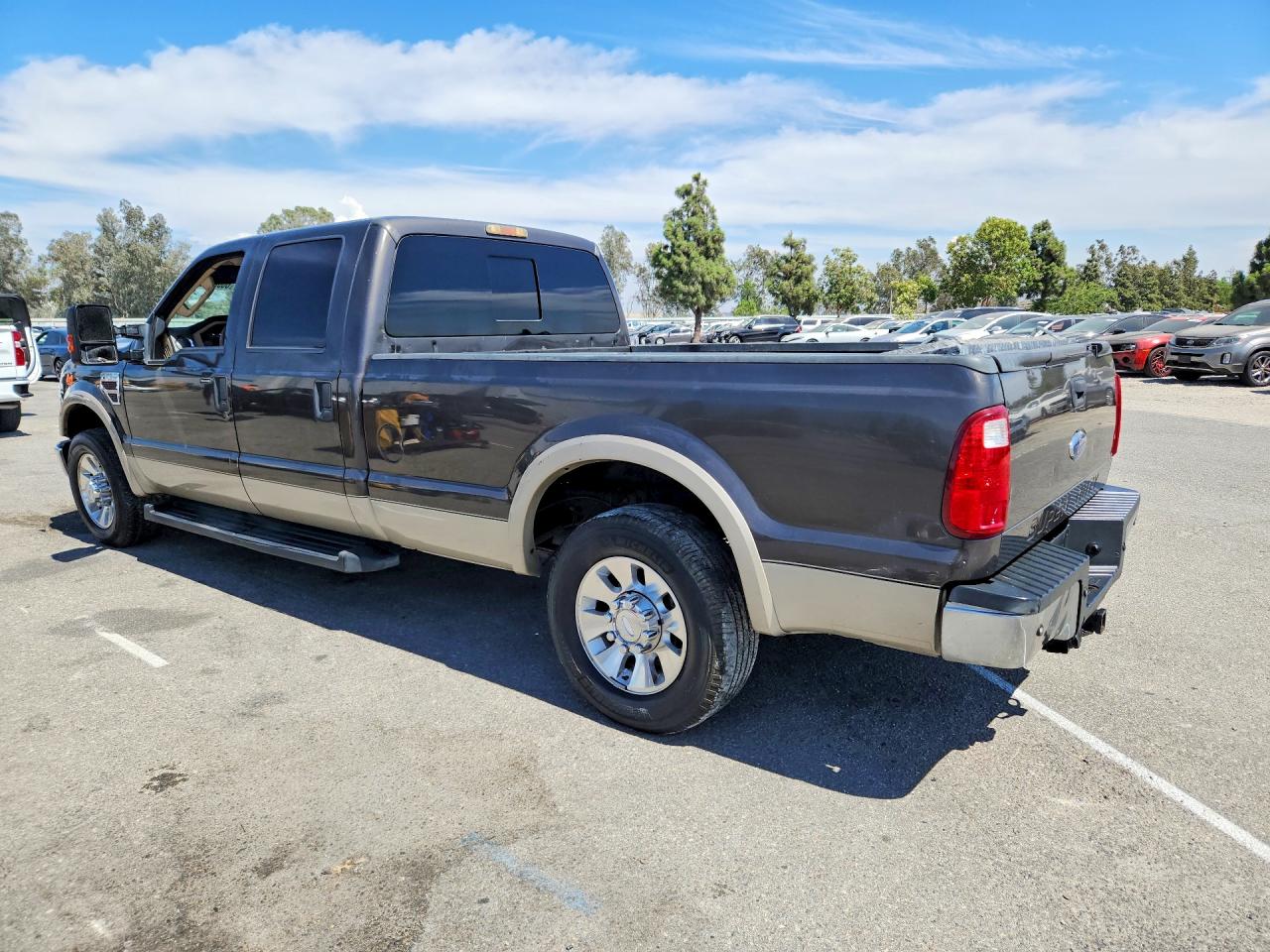 2008 Ford F250 Super Duty Gray vin: 1FTSW20R38EB23808