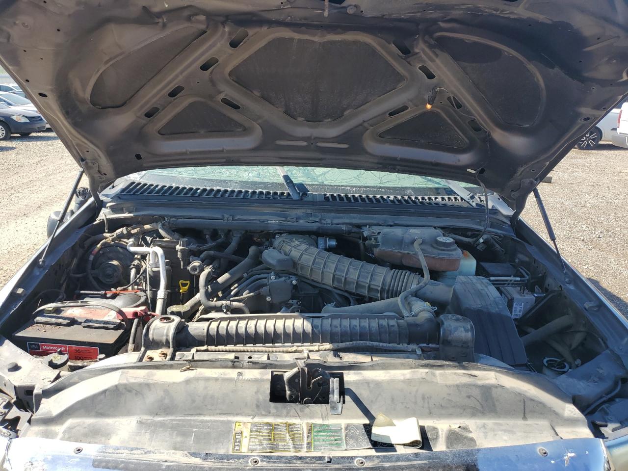 2005 Ford F250 Super Duty Gray vin: 1FTSW20YX5EC43592
