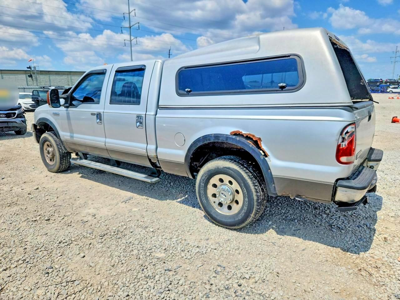 2006 Ford F250 Super Duty Серебряный vin: 1FTSW21506ED33310