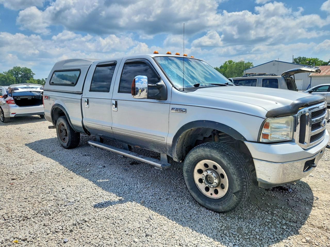 2006 Ford F250 Super Duty Серебряный vin: 1FTSW21506ED33310