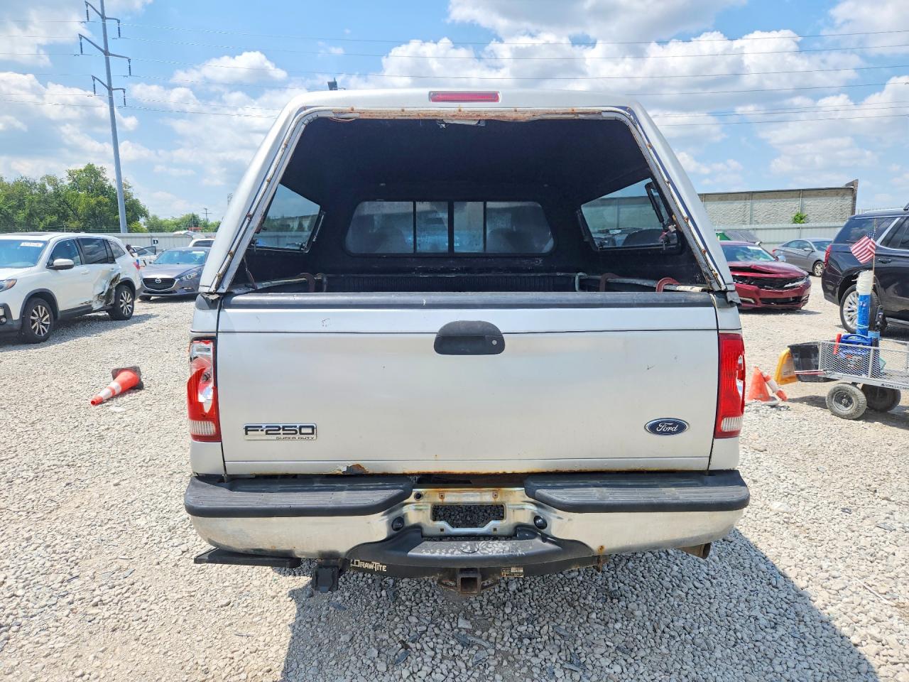 2006 Ford F250 Super Duty Серебряный vin: 1FTSW21506ED33310