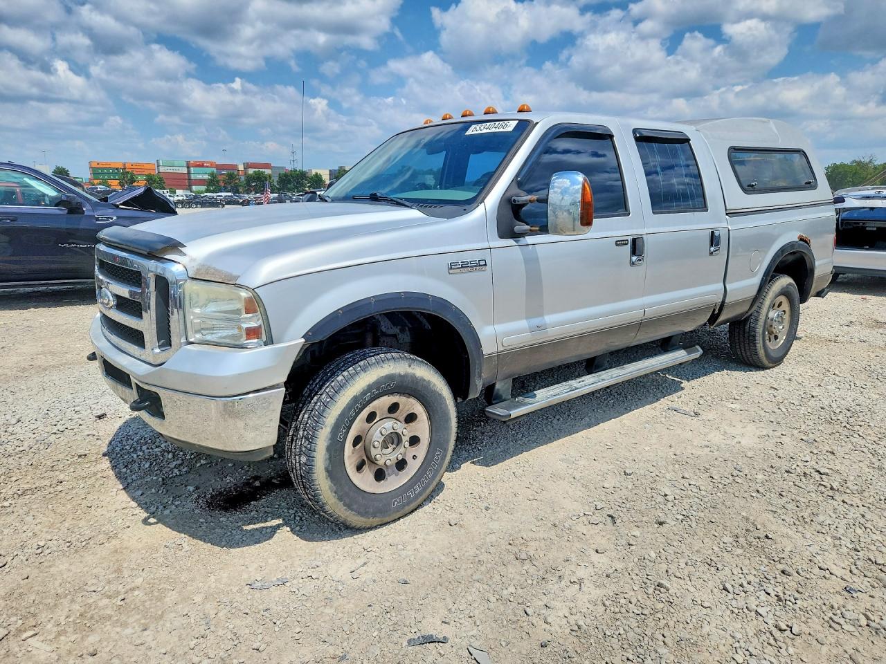 2006 Ford F250 Super Duty Серебряный vin: 1FTSW21506ED33310