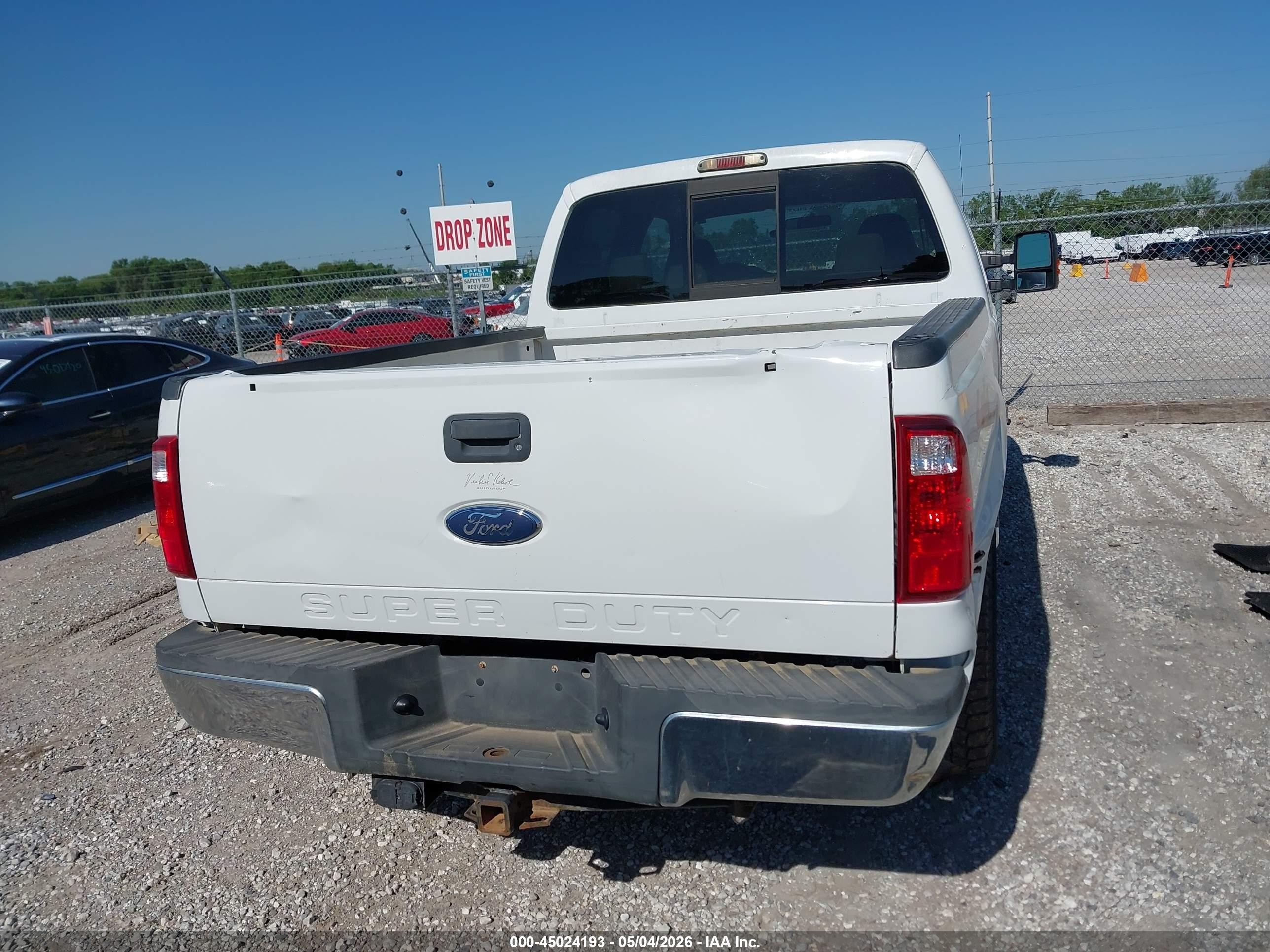 2008 Ford F-250 Fx4/king Ranch/lariat/xl/xlt Белый vin: 1FTSW21508ED70425