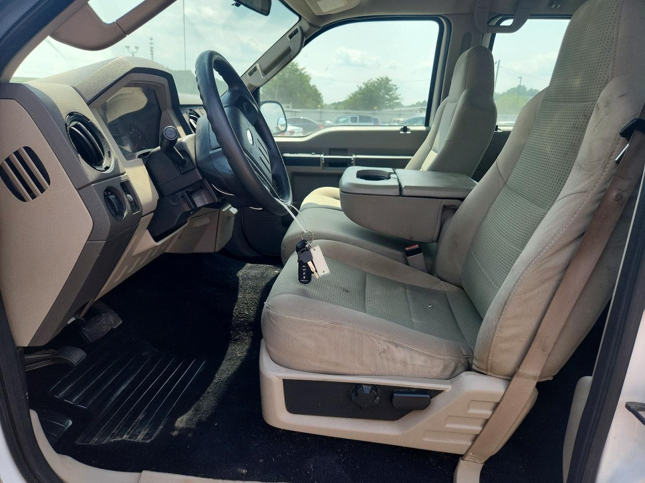 2008 Ford F250 Super Duty Белый vin: 1FTSW21508EE31434