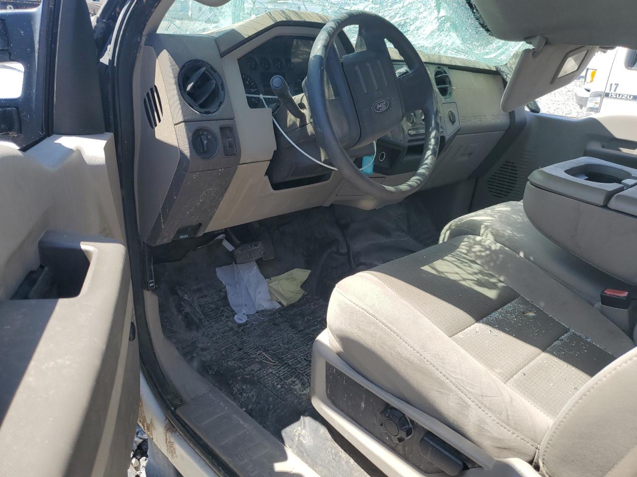 2008 Ford F250 Super Duty White vin: 1FTSW21518EB27027