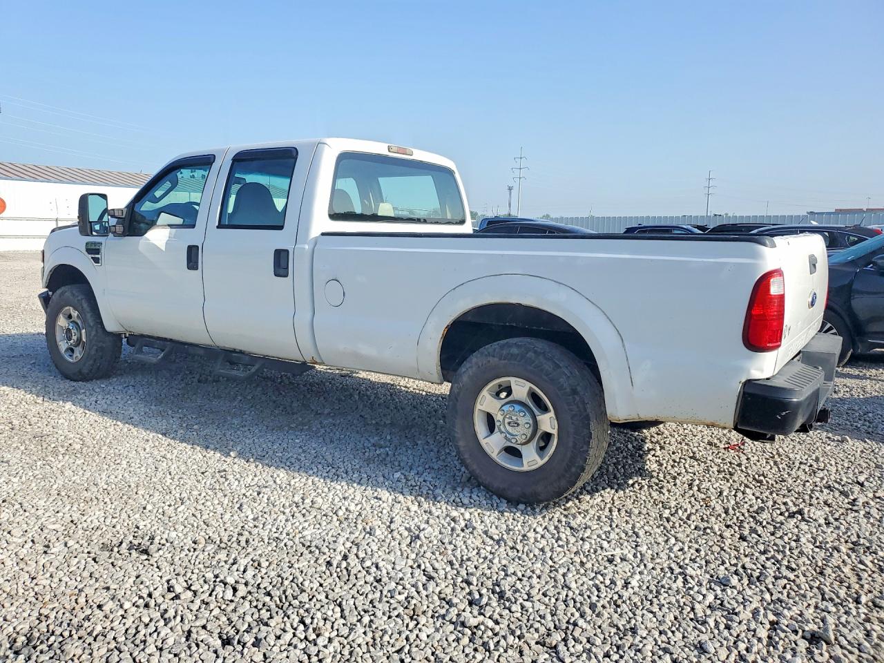 2008 Ford F250 Super Duty White vin: 1FTSW21518ED12985