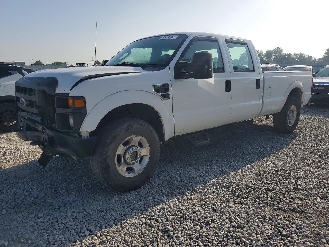 2008 Ford F250 Super Duty White vin: 1FTSW21518ED12985