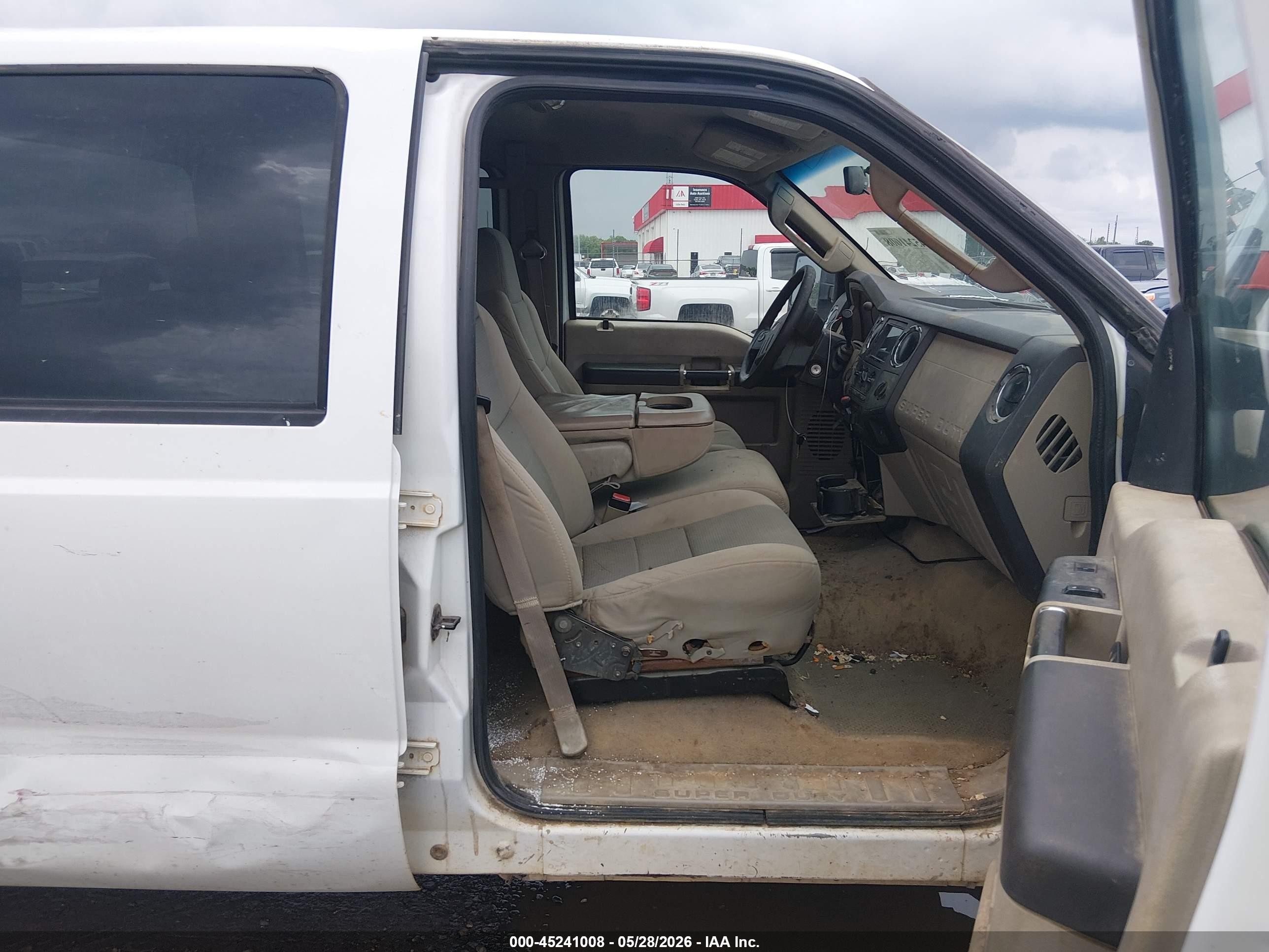 2008 Ford F-250 Fx4/king Ranch/lariat/xl/xlt White vin: 1FTSW21518ED97424