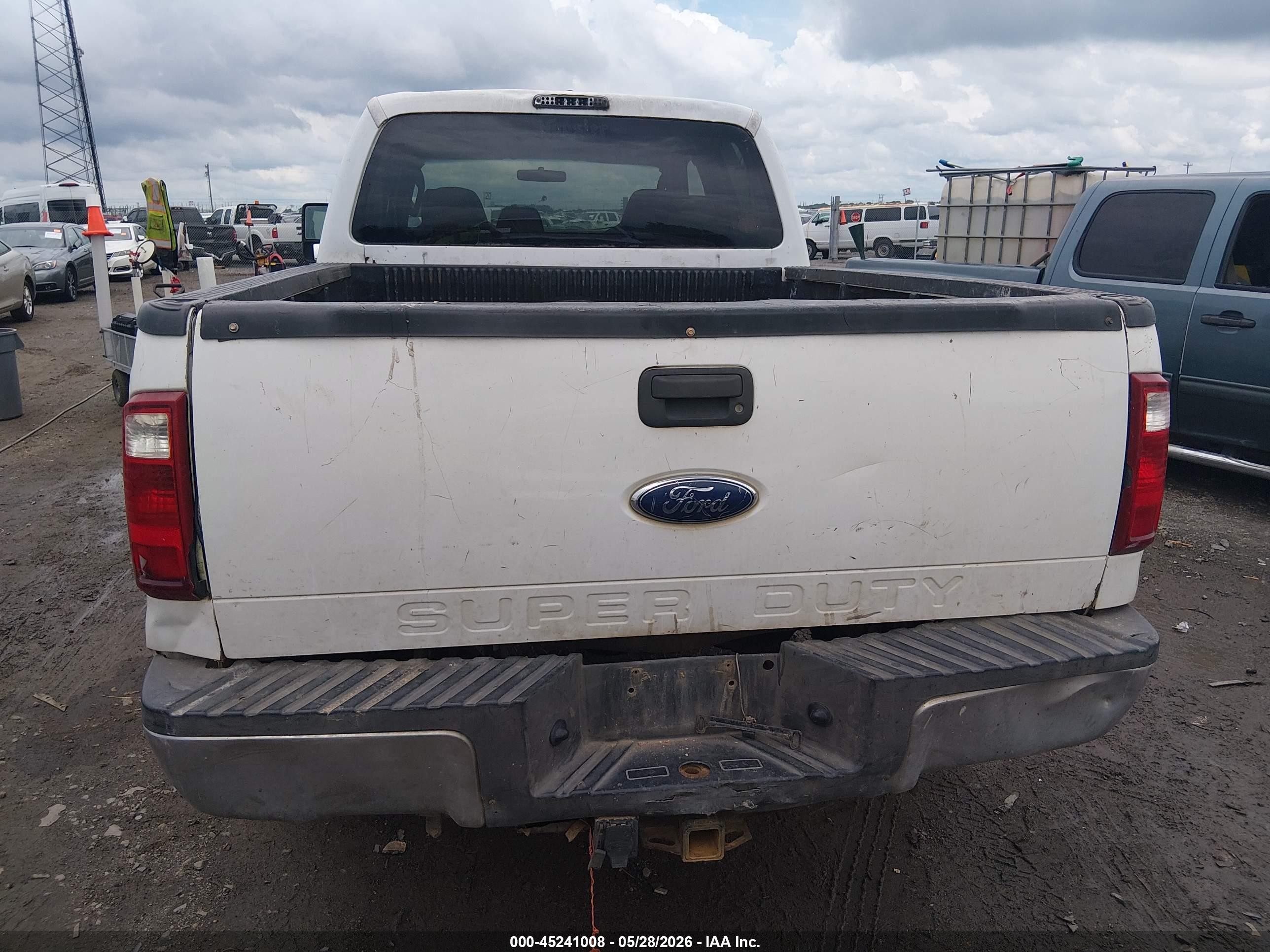 2008 Ford F-250 Fx4/king Ranch/lariat/xl/xlt White vin: 1FTSW21518ED97424