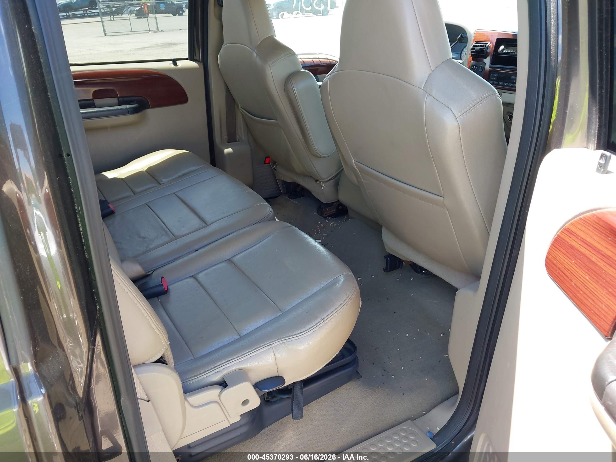2005 Ford F-250 Lariat/xl/xlt Gray vin: 1FTSW21525EB50408