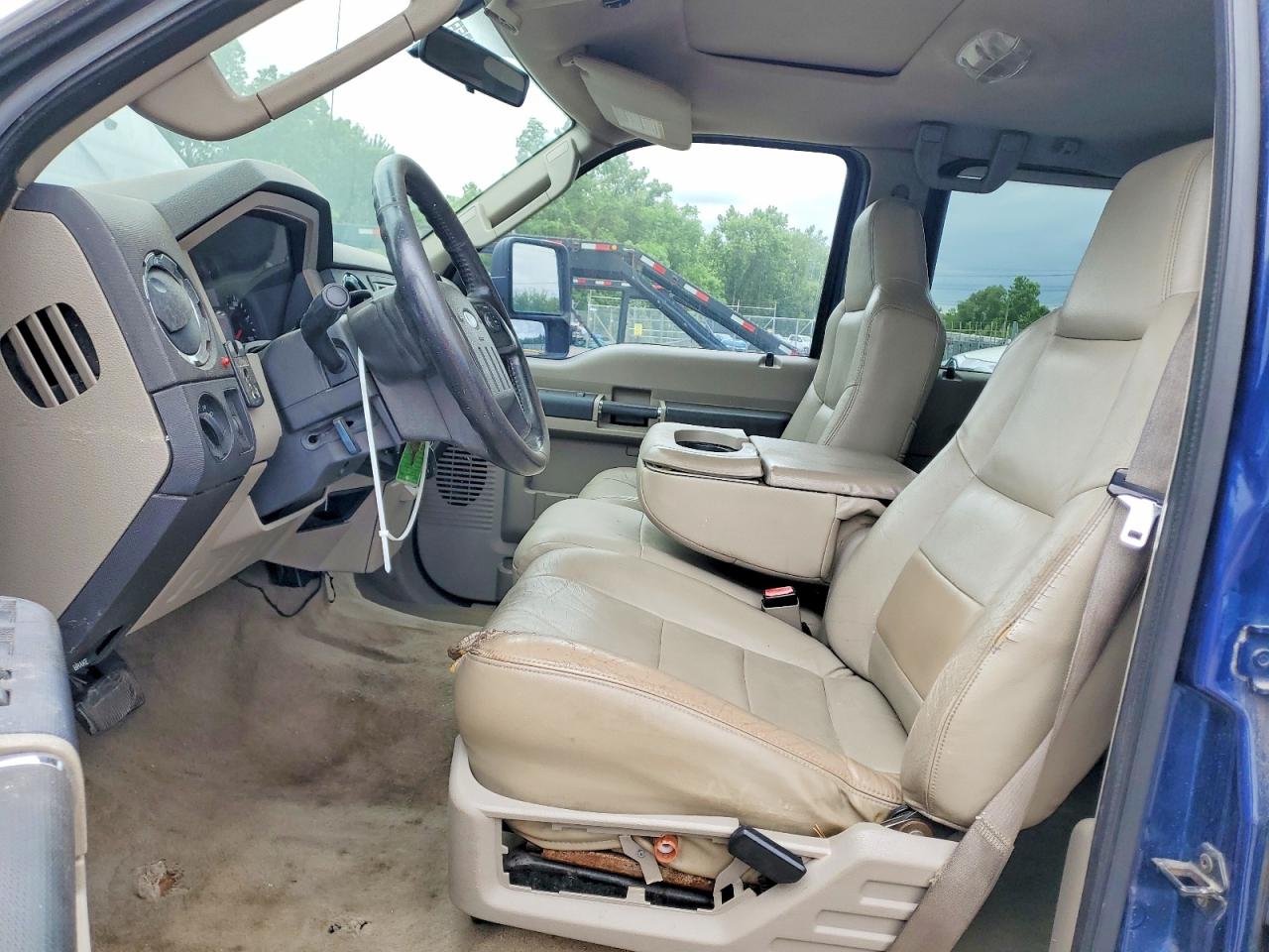 2008 Ford F250 Super Duty Blue vin: 1FTSW21528EB54298