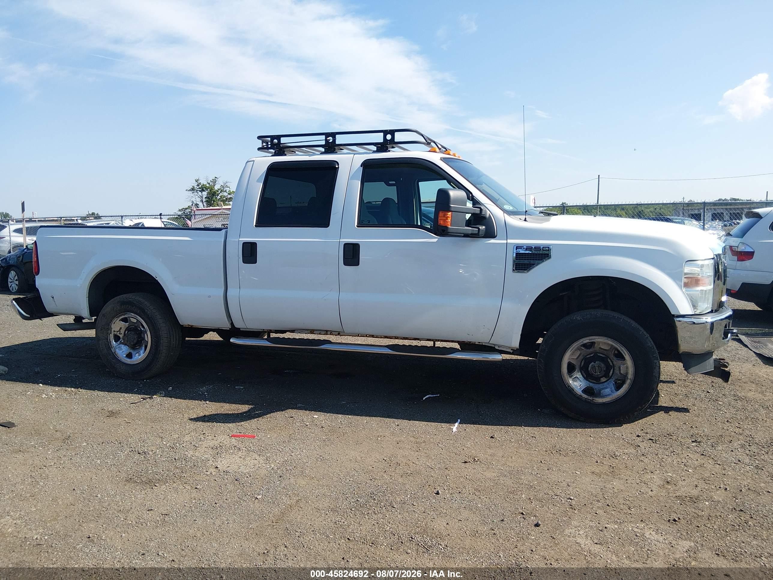 2009 Ford Super Duty F-250 Srw Cabelas/fx4/king Ranch/lariat/xl/xlt White vin: 1FTSW21529EA85548