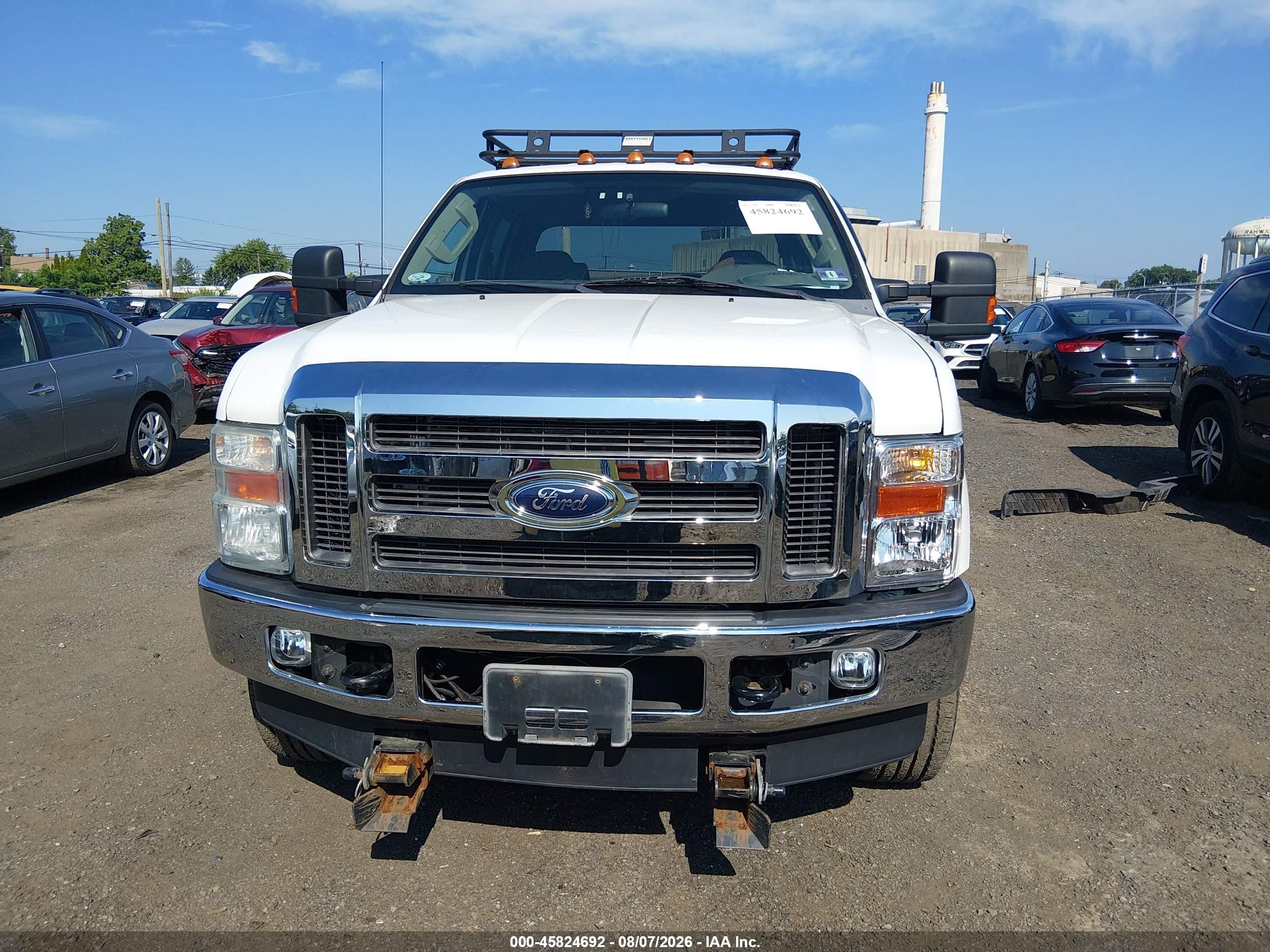 2009 Ford Super Duty F-250 Srw Cabelas/fx4/king Ranch/lariat/xl/xlt White vin: 1FTSW21529EA85548