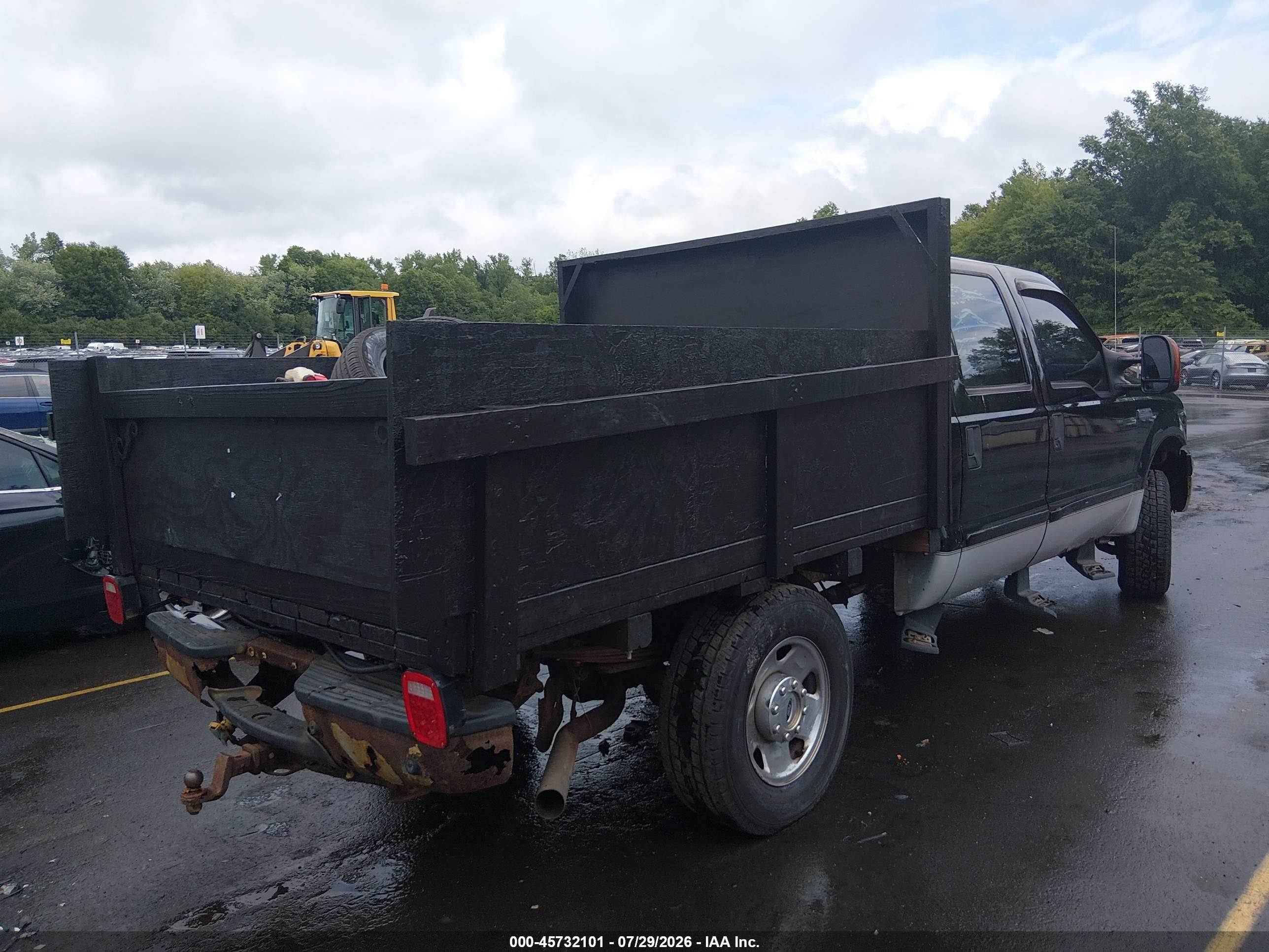 2005 Ford F-250 Lariat/xl/xlt Black vin: 1FTSW21535EB58906
