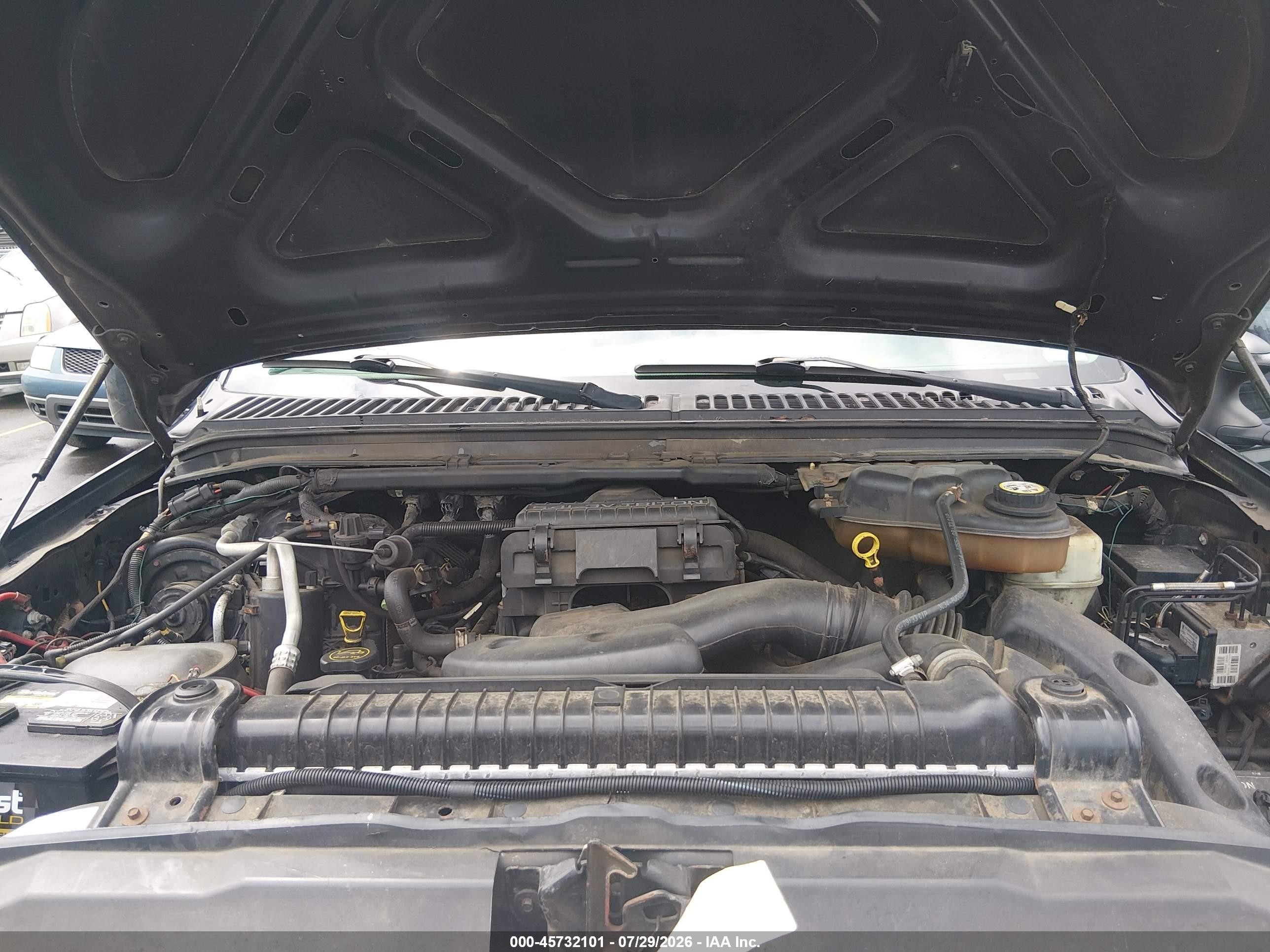 2005 Ford F-250 Lariat/xl/xlt Black vin: 1FTSW21535EB58906