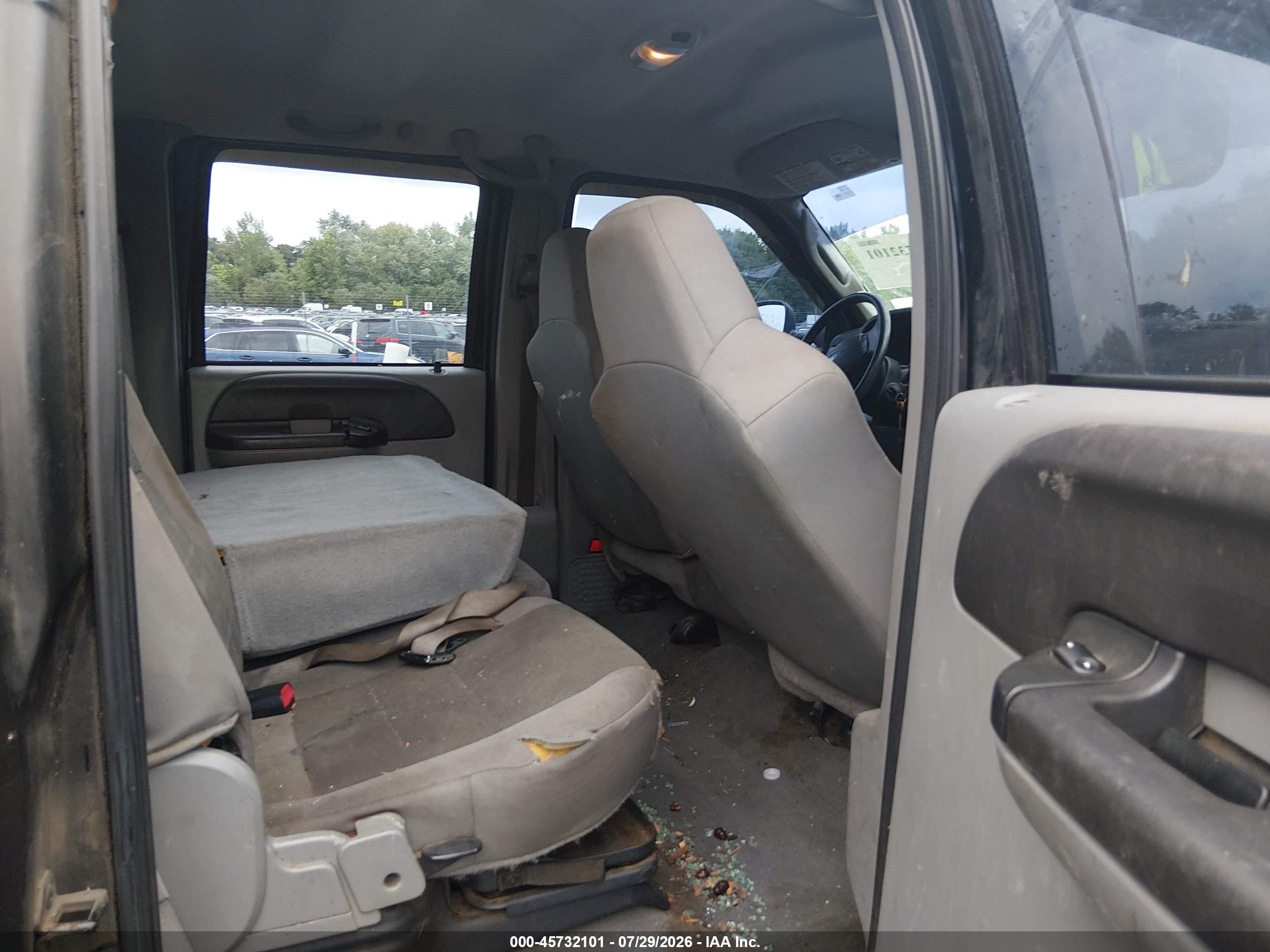 2005 Ford F-250 Lariat/xl/xlt Black vin: 1FTSW21535EB58906