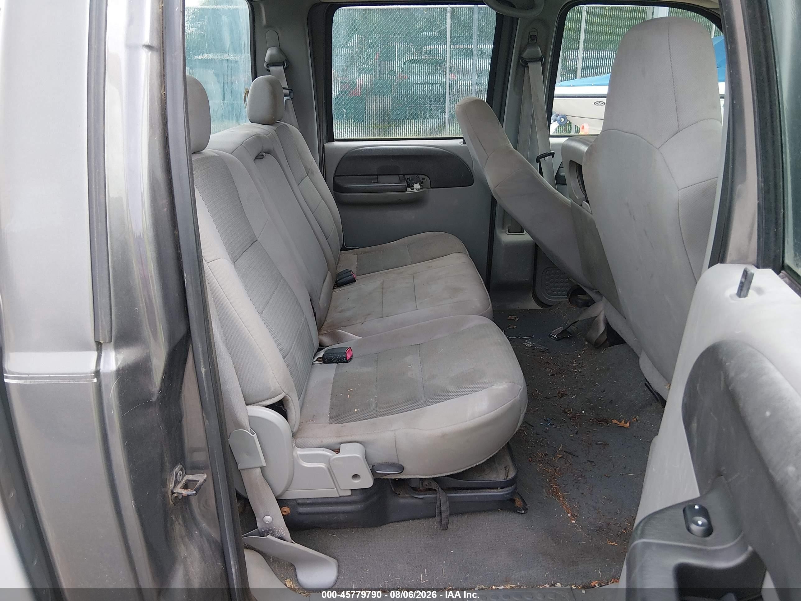 2005 Ford F-250 Lariat/xl/xlt Серый vin: 1FTSW21535EB87144