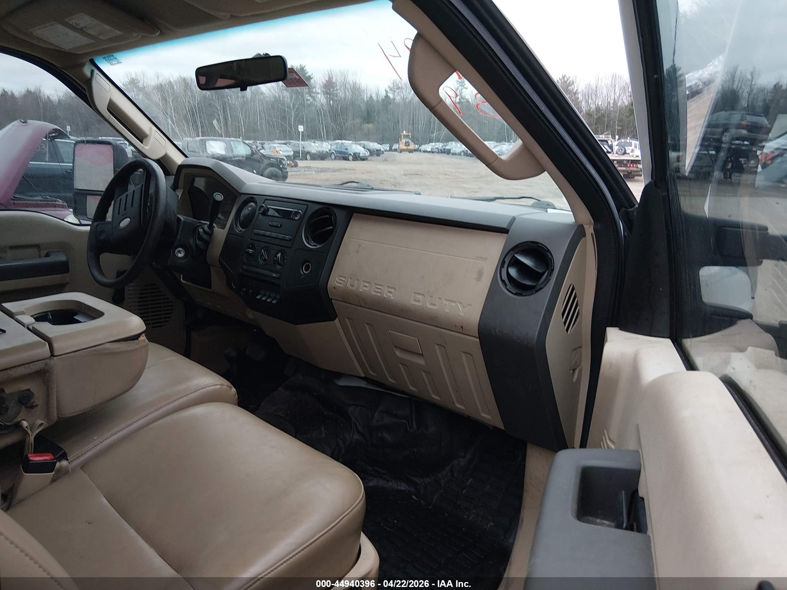 2008 Ford F-250 Xl White vin: 1FTSW21548EE08643