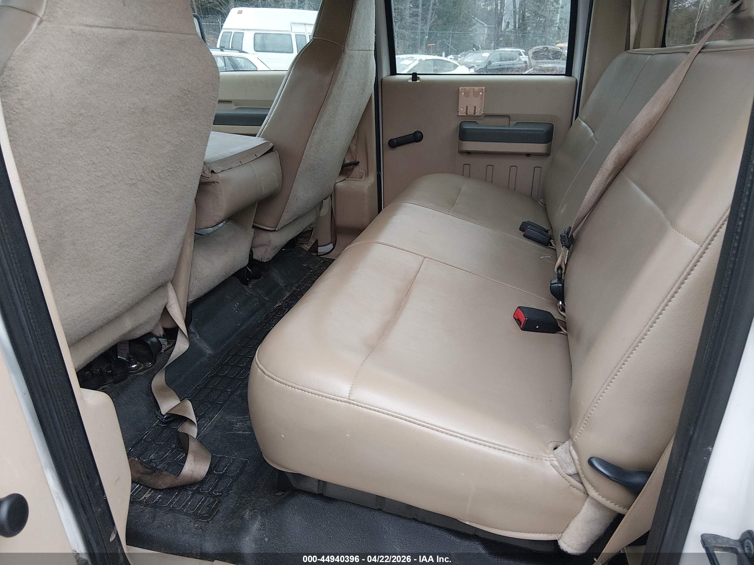 2008 Ford F-250 Xl White vin: 1FTSW21548EE08643