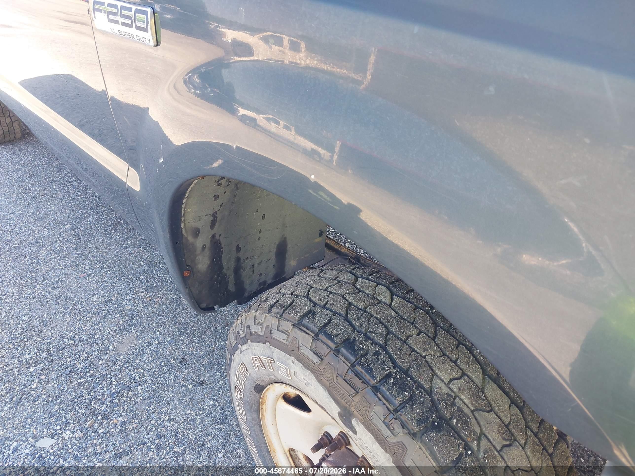 2006 Ford F-250 Lariat/xl/xlt Green vin: 1FTSW21556EA29583