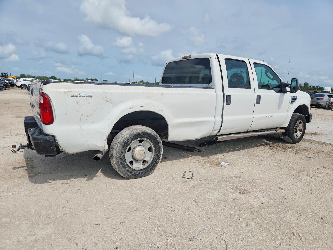 2008 Ford F250 Super Duty White vin: 1FTSW21558EC48031