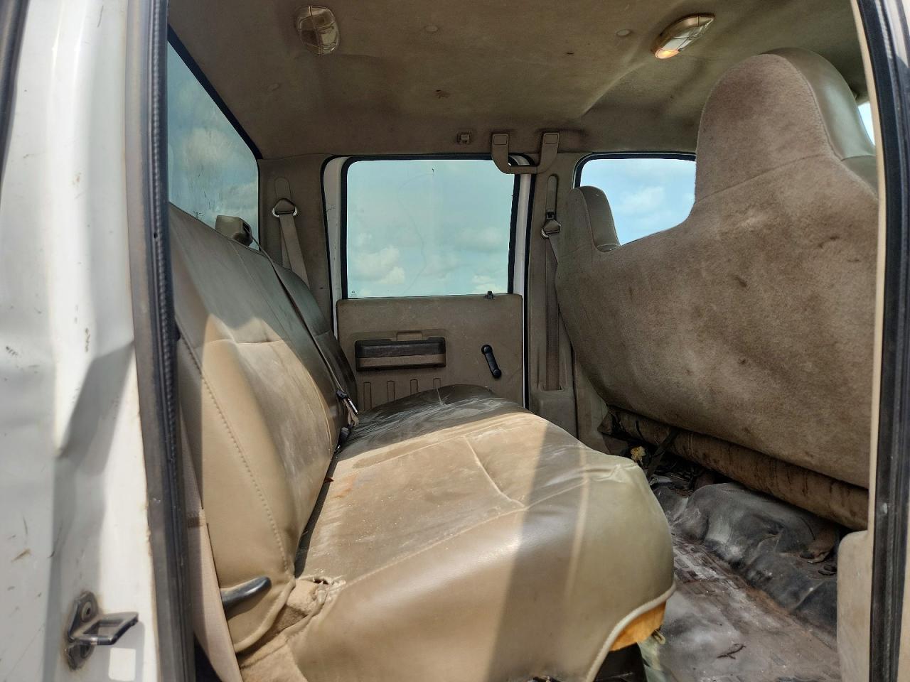 2008 Ford F250 Super Duty White vin: 1FTSW21558EC48031