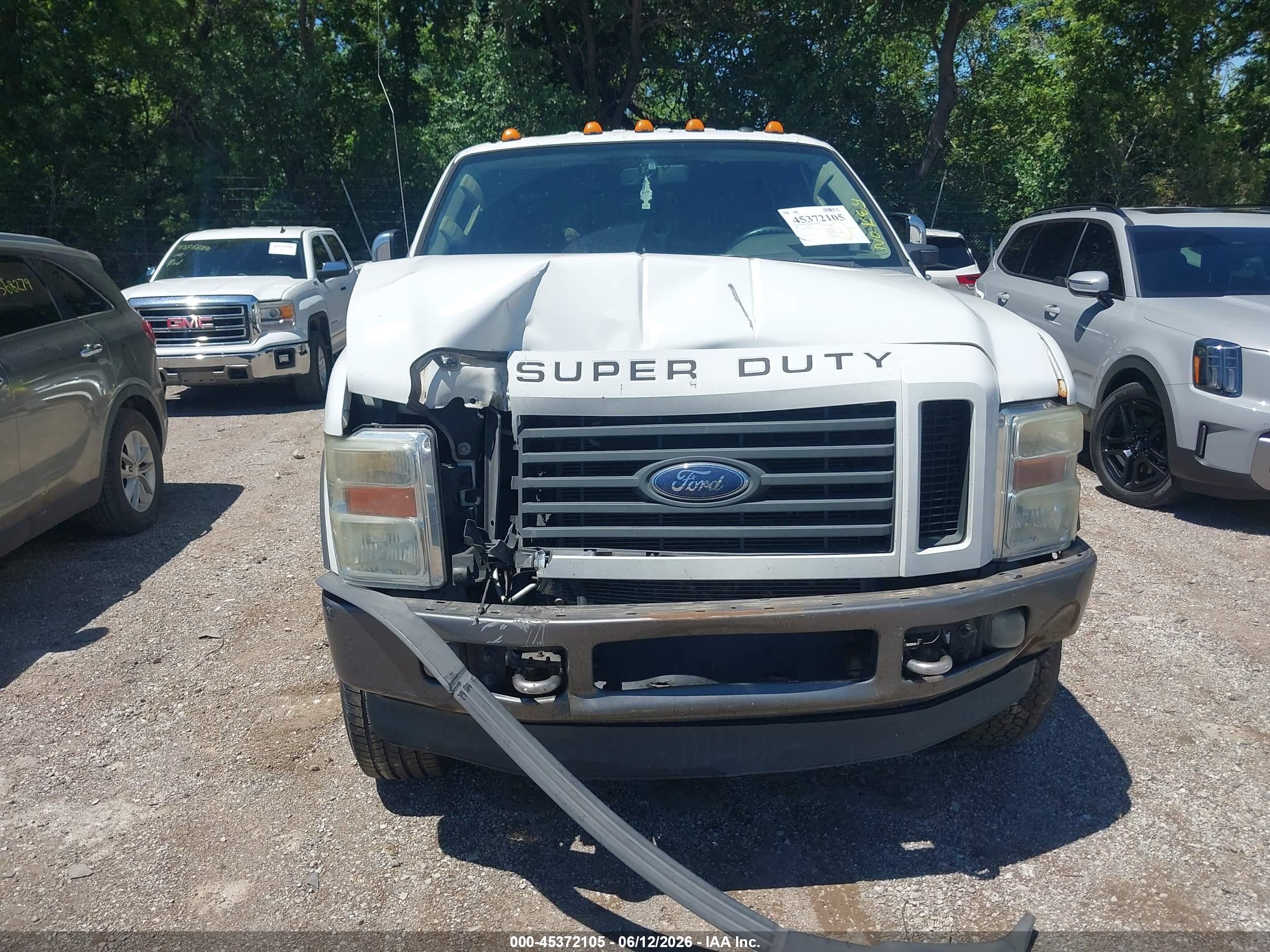 2009 Ford Super Duty F-250 Srw Cabelas/fx4/king Ranch/lariat/xl/xlt White vin: 1FTSW21559EA03652