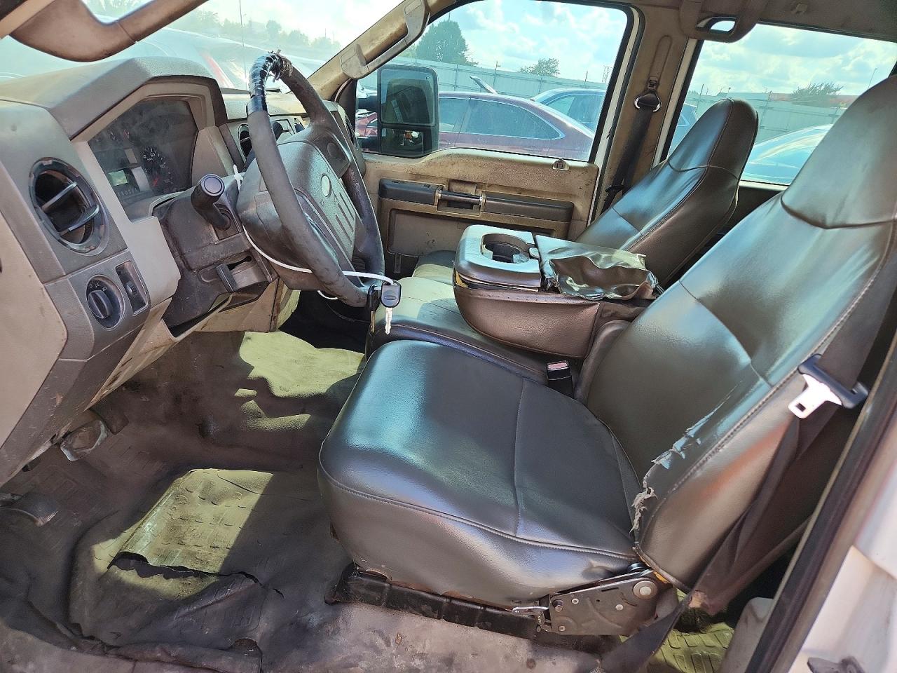 2009 Ford F250 Super Duty White vin: 1FTSW21559EA30091