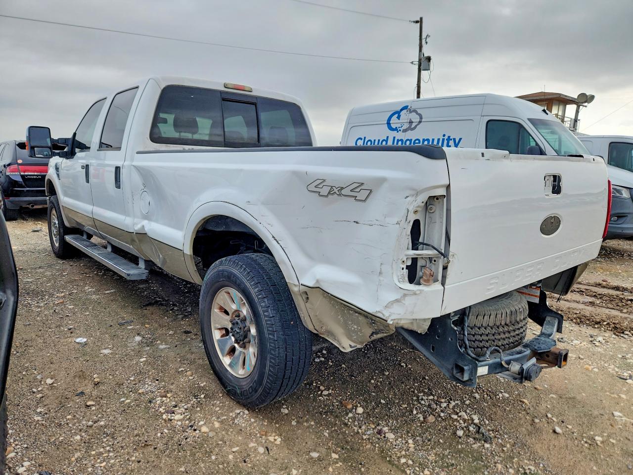 2009 Ford F250 Super Duty White vin: 1FTSW21569EB15781