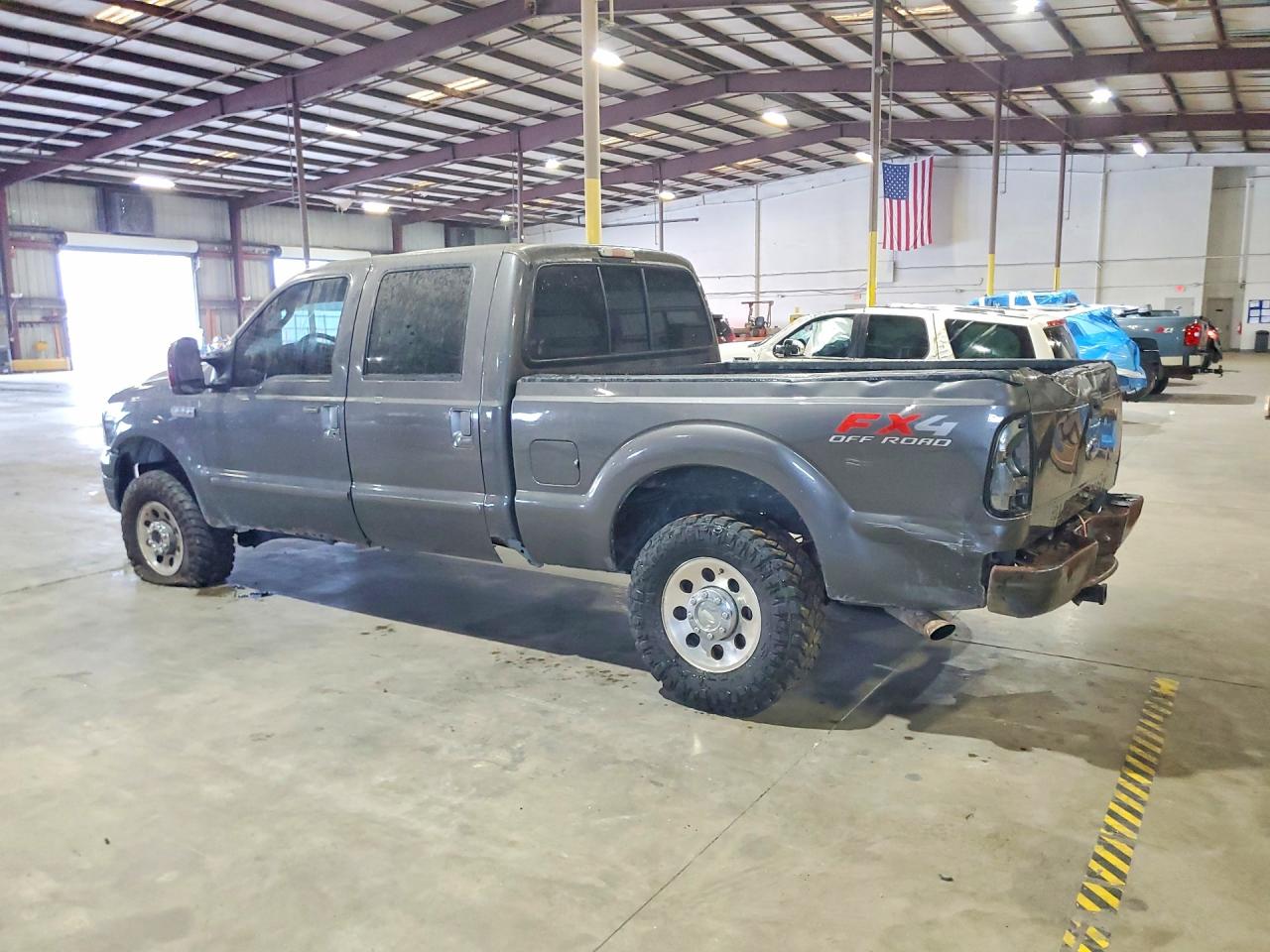 2006 Ford F250 Super Duty Gray vin: 1FTSW21576EC71937