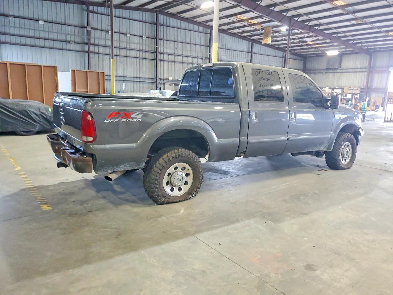 2006 Ford F250 Super Duty Gray vin: 1FTSW21576EC71937