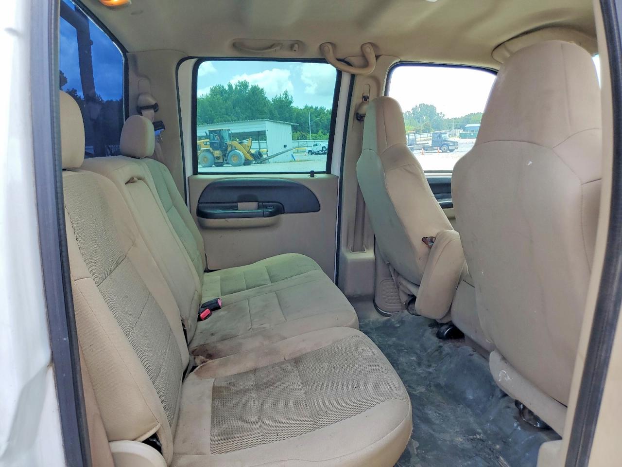 2006 Ford F250 Super Duty White vin: 1FTSW21576ED16231