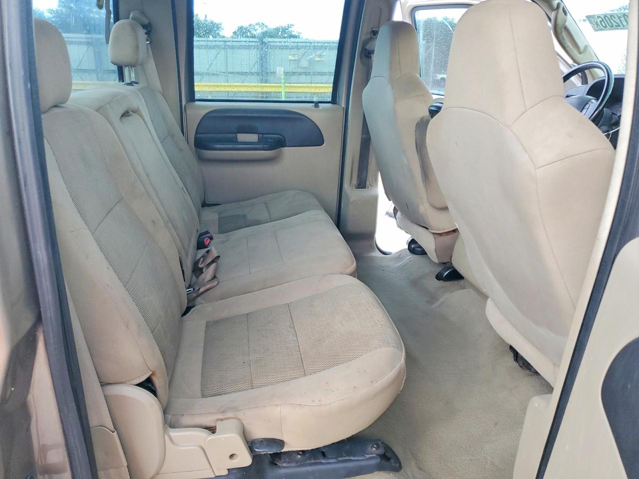 2005 Ford F250 Super Duty Beige vin: 1FTSW21585EC65465