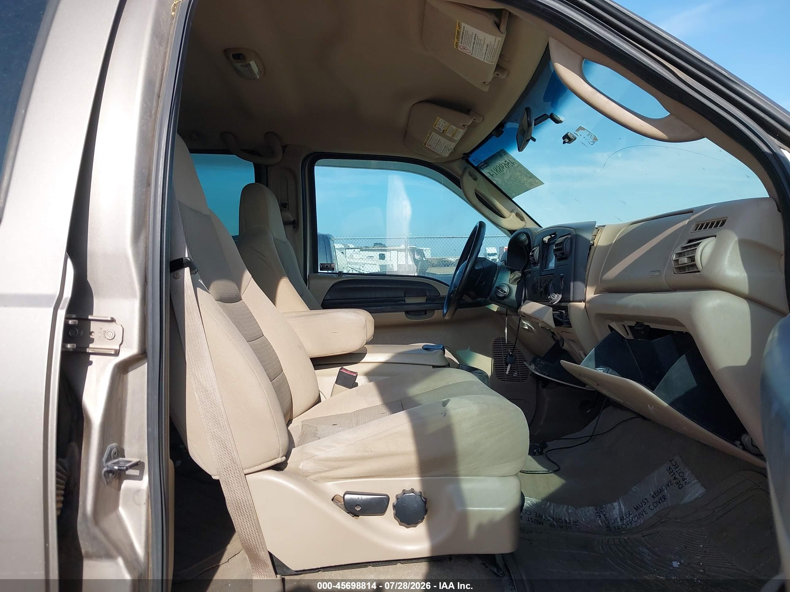 2006 Ford F-250 Lariat/xl/xlt Gold vin: 1FTSW21586EB02056