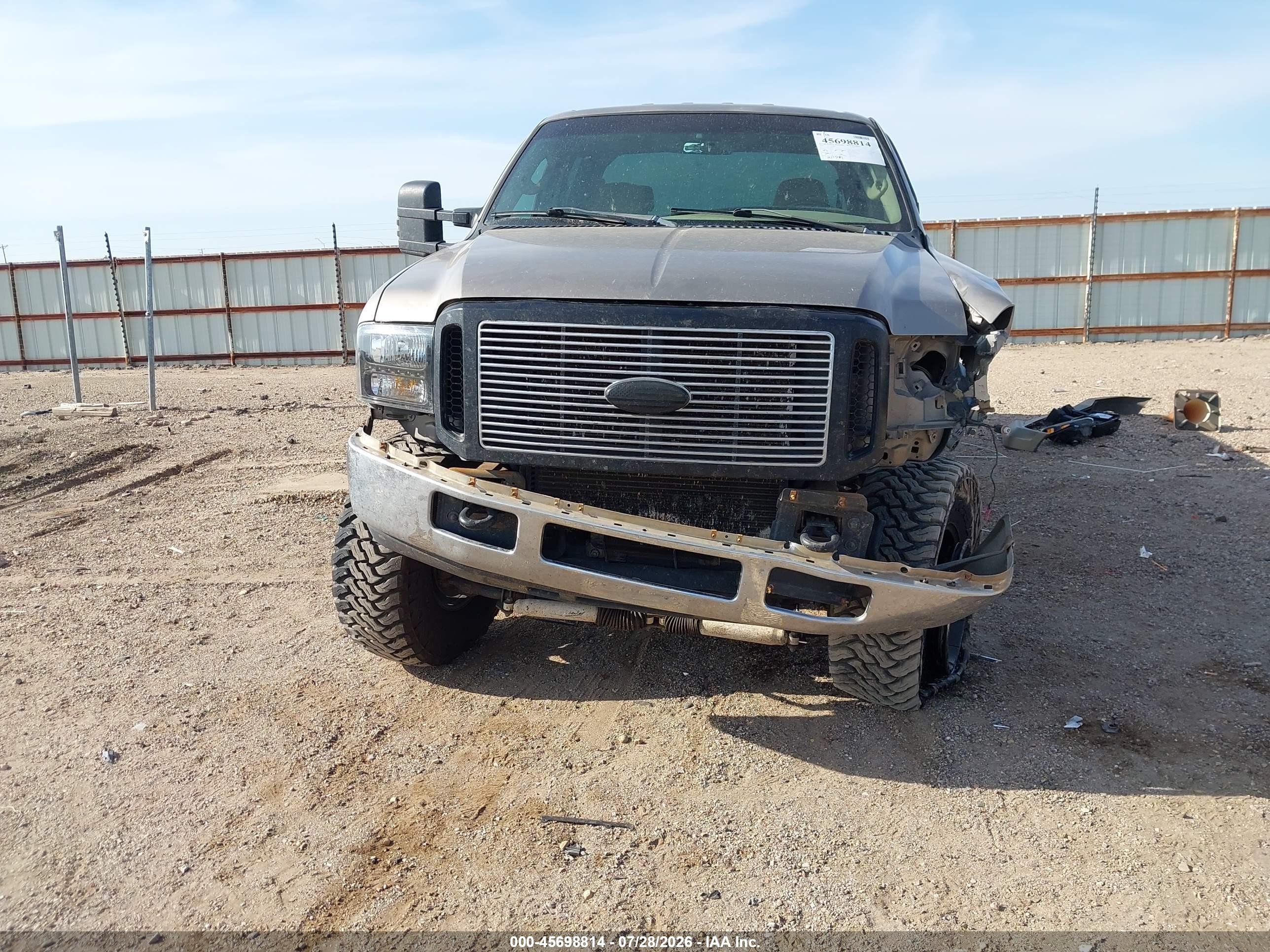 2006 Ford F-250 Lariat/xl/xlt Gold vin: 1FTSW21586EB02056