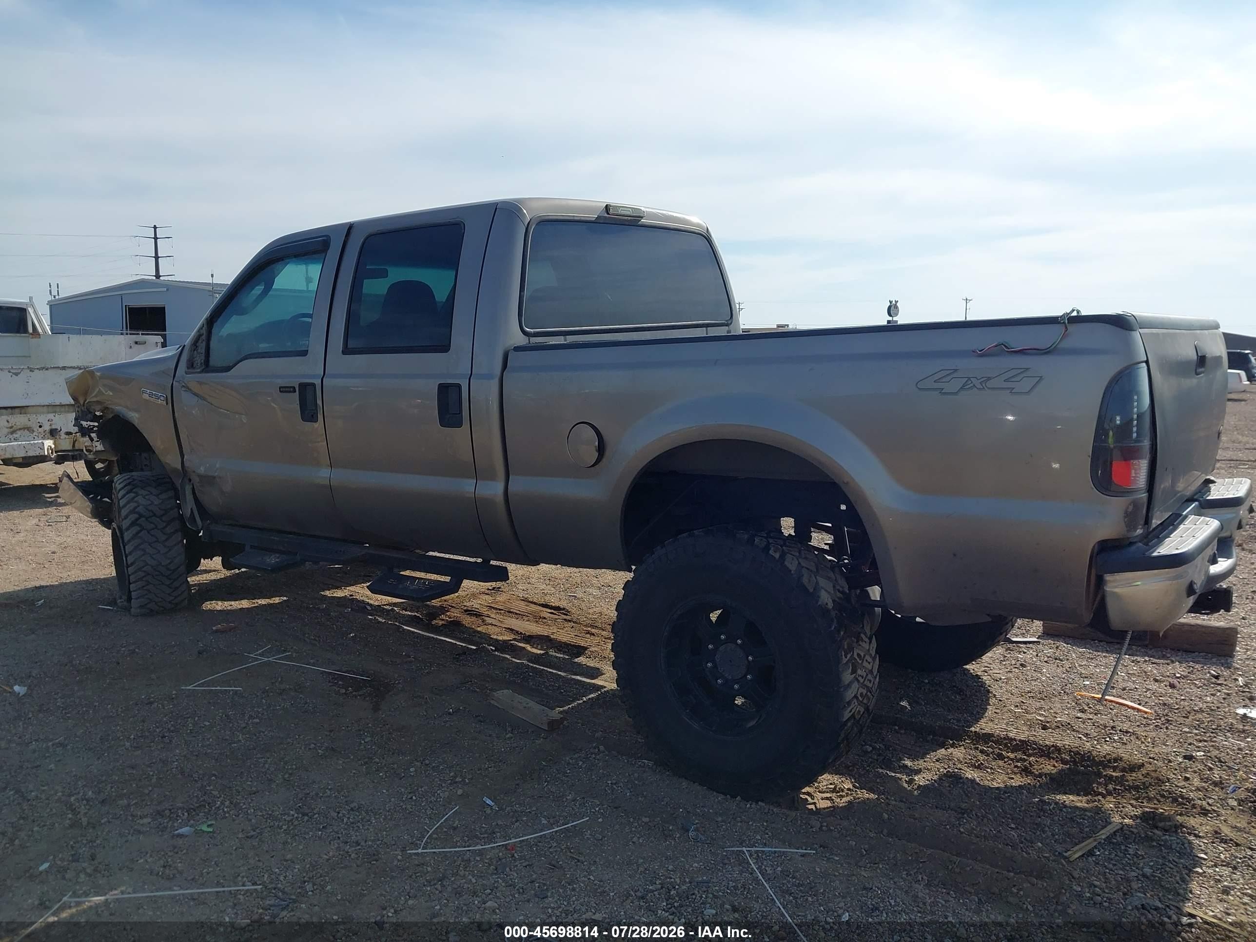 2006 Ford F-250 Lariat/xl/xlt Gold vin: 1FTSW21586EB02056