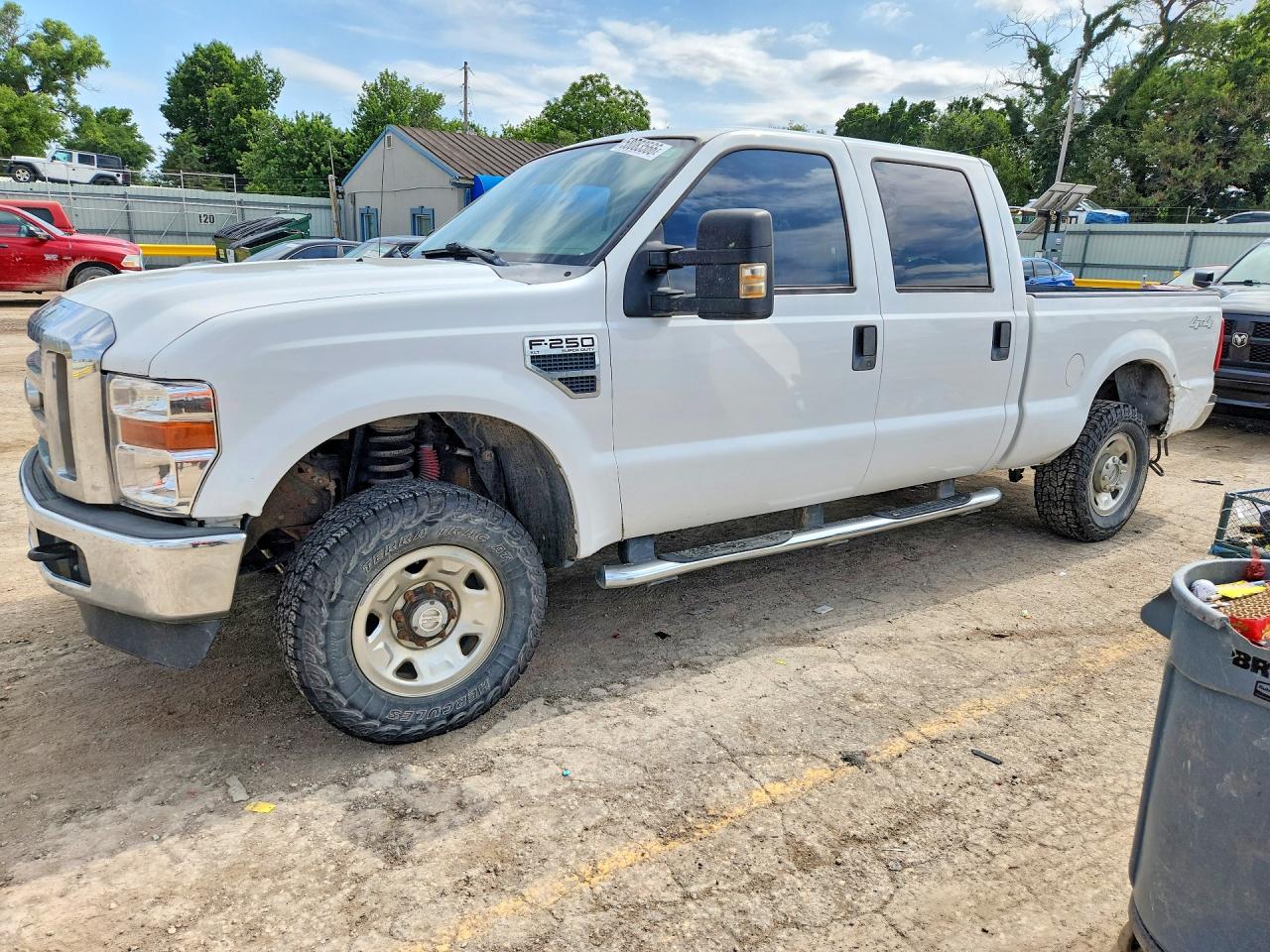 2008 Ford F250 Super Duty White vin: 1FTSW21588EC83842