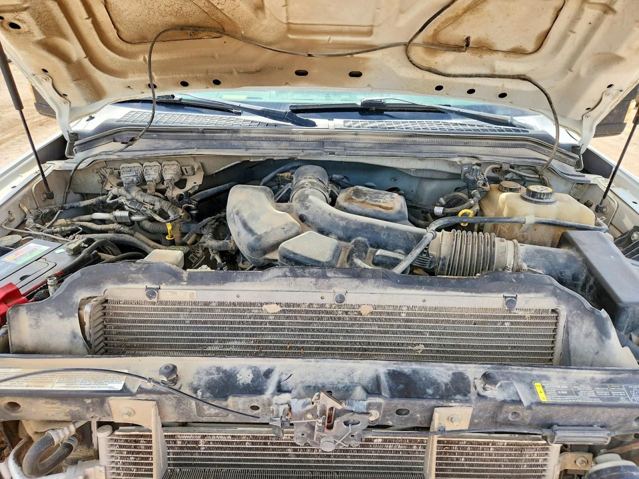 2008 Ford F250 Super Duty White vin: 1FTSW21588EC83842