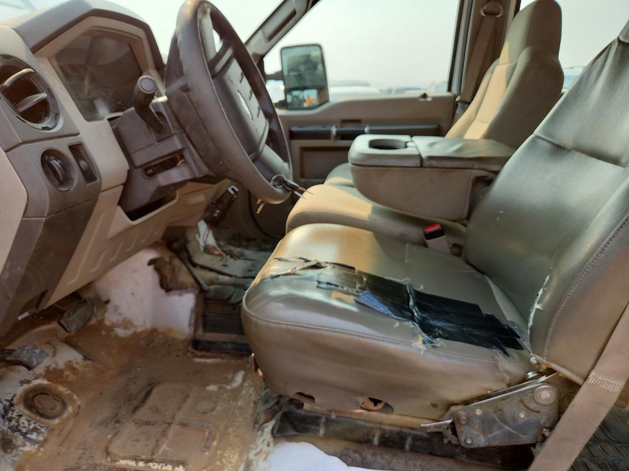2008 Ford F250 Super Duty White vin: 1FTSW21588ED45546