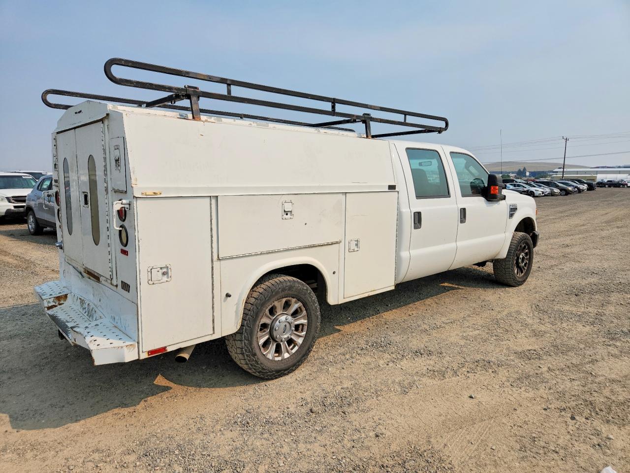 2008 Ford F250 Super Duty White vin: 1FTSW21588ED45546