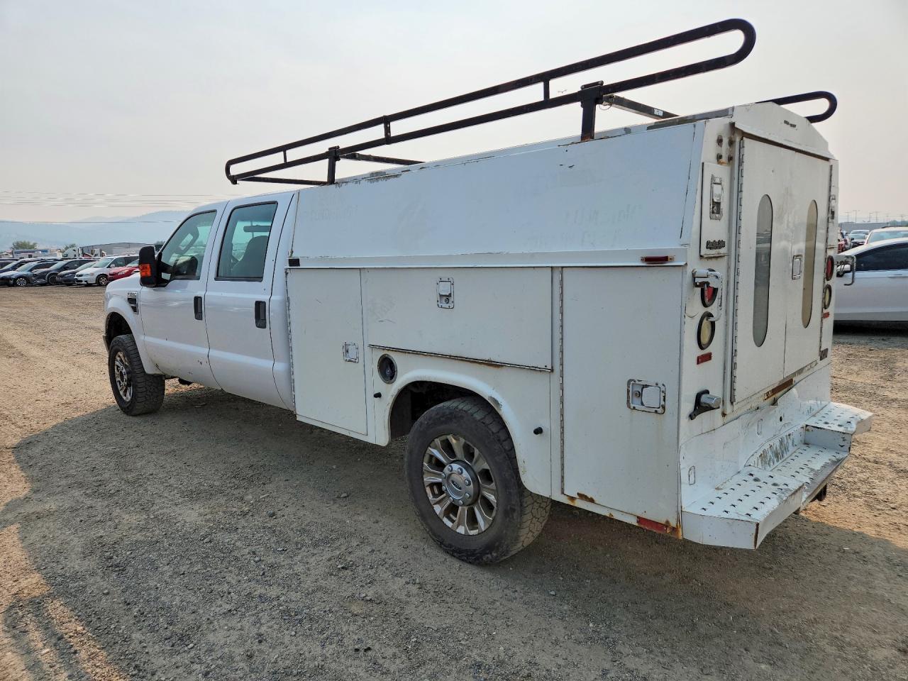 2008 Ford F250 Super Duty White vin: 1FTSW21588ED45546