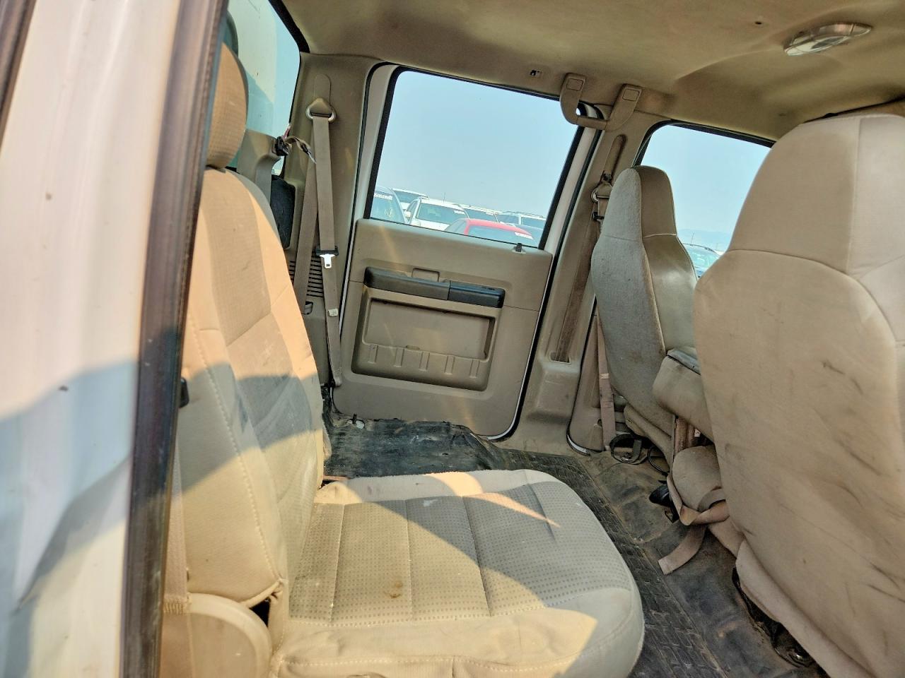 2008 Ford F250 Super Duty White vin: 1FTSW21588ED45546
