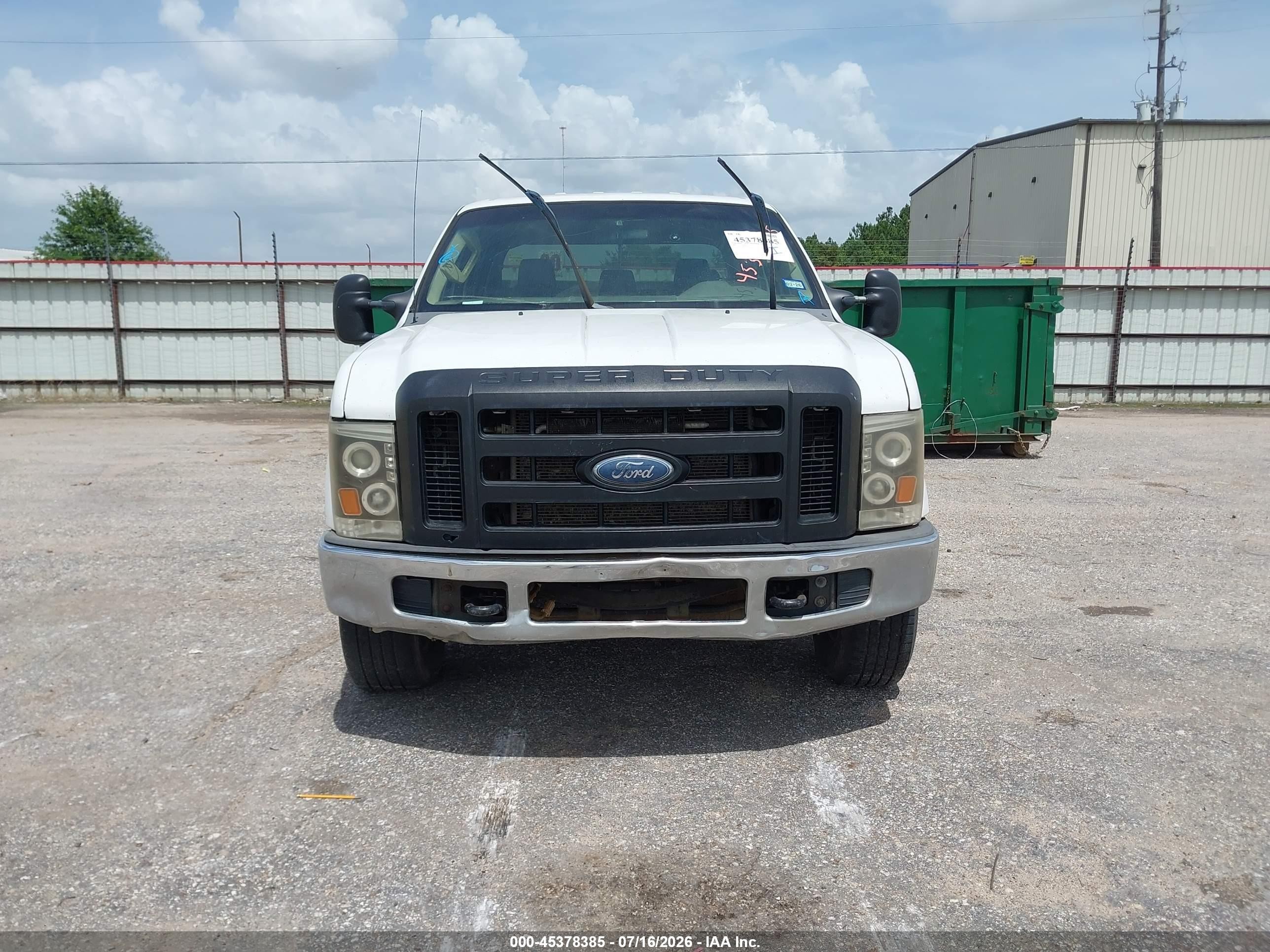 2008 Ford F-250 Fx4/king Ranch/lariat/xl/xlt White vin: 1FTSW21588ED87795