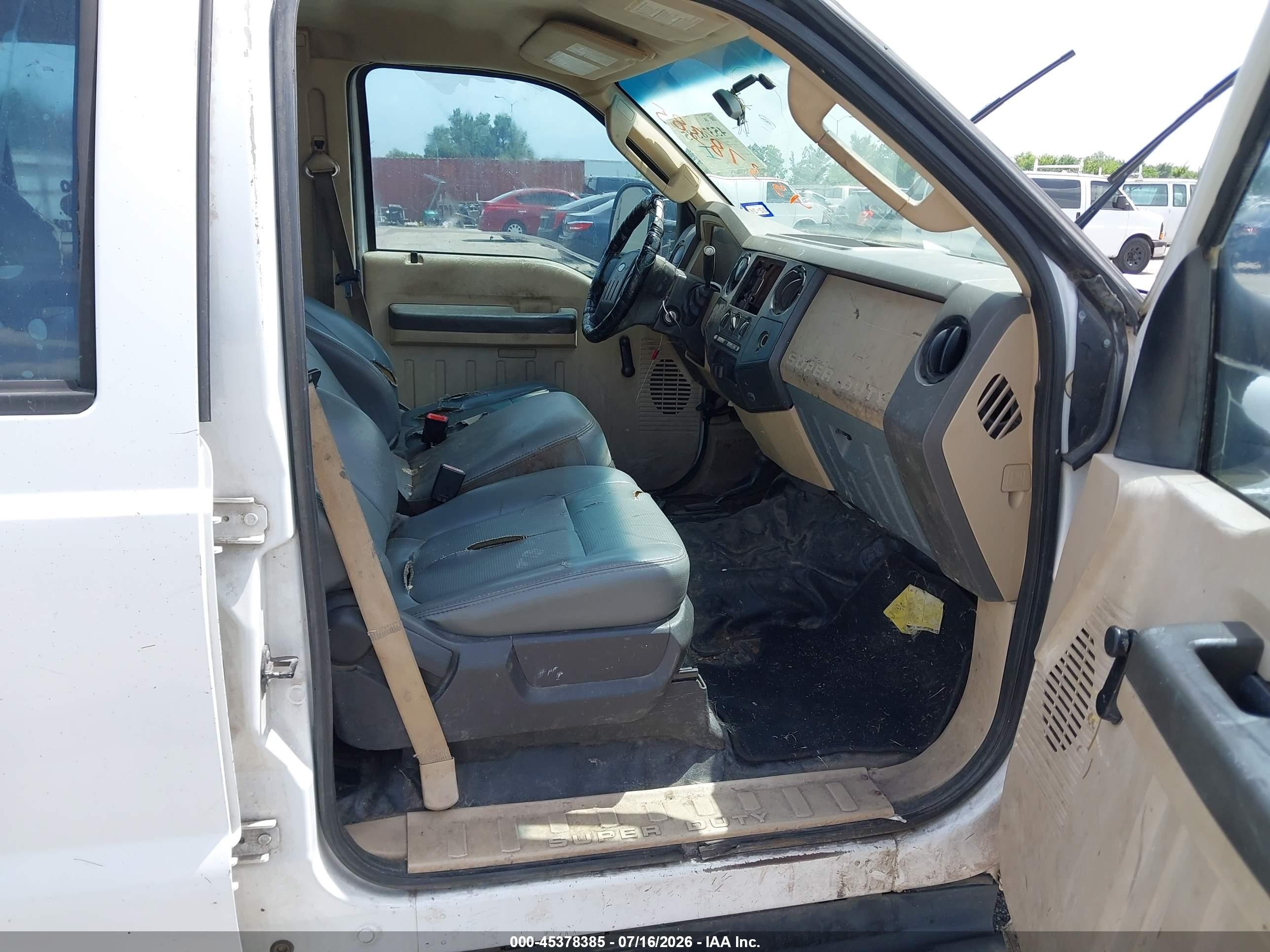 2008 Ford F-250 Fx4/king Ranch/lariat/xl/xlt White vin: 1FTSW21588ED87795