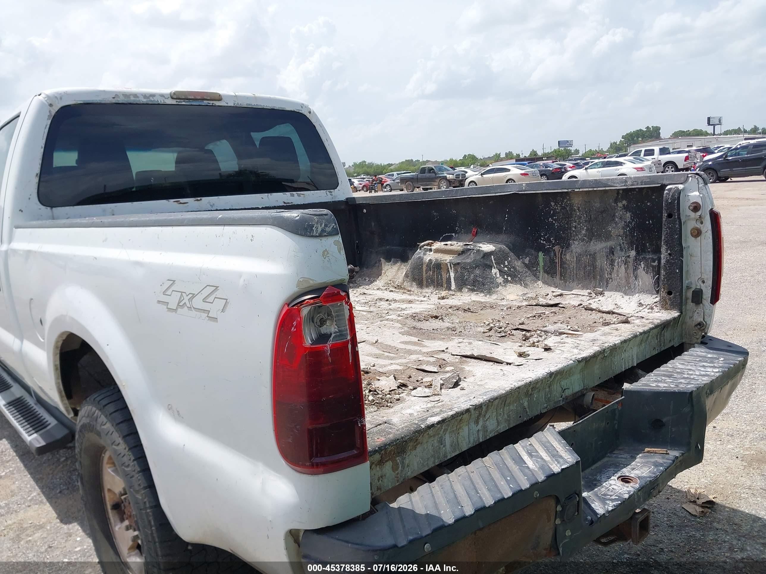 2008 Ford F-250 Fx4/king Ranch/lariat/xl/xlt White vin: 1FTSW21588ED87795